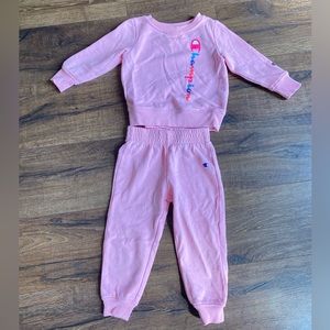 Toddler Champion Sweatshirt & Jogger Set